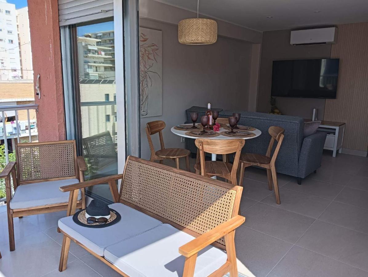 Apartamento Alejandro Gandia Playa Con Vistas Al Mar, Parking! Playa de Gandia Exteriör bild
